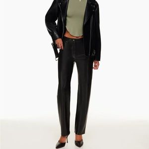 Aritzia Wilfred Free Melina Pant Size 8 Black